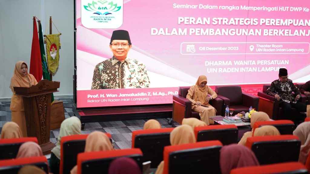 HUT ke-24, DWP UIN Raden Intan Adakan Seminar Peran Strategis Perempuan HUT ke-24, DWP UIN Raden Intan Adakan Seminar Peran Strategis Perempuan