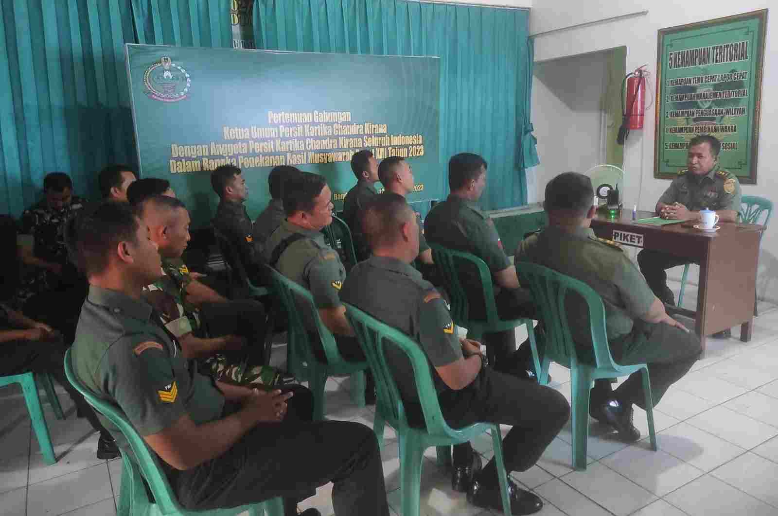 Musim Hujan, Danramil TBS Imbau Personel Babinsa Intens Monitoring Wilayah Musim Hujan, Danramil TBS Imbau Personel Babinsa Intens Monitoring Wilayah