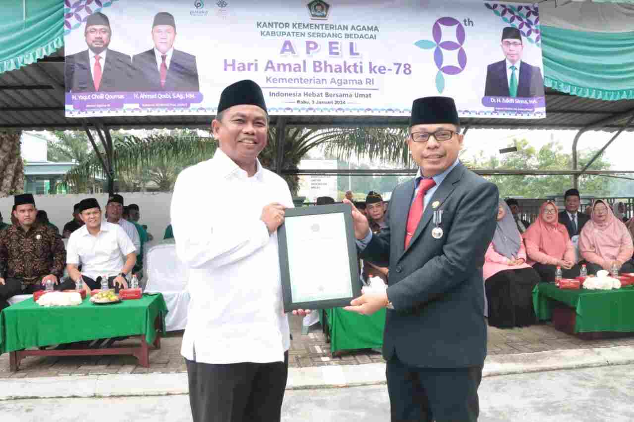 Indonesia Hebat Bersama Umat, Sergai Peringatan HAB Kementerian Agama ke-78 Indonesia Hebat Bersama Umat, Sergai Peringatan HAB Kementerian Agama ke-78