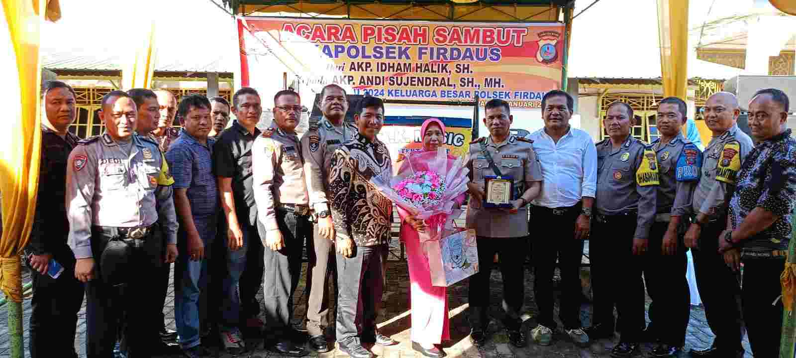 AKP Idham Halik Menyelesaikan Jabatan 3 Tahun sebagai Kapolsek Firdaus AKP Idham Halik Menyelesaikan Jabatan 3 Tahun sebagai Kapolsek Firdaus