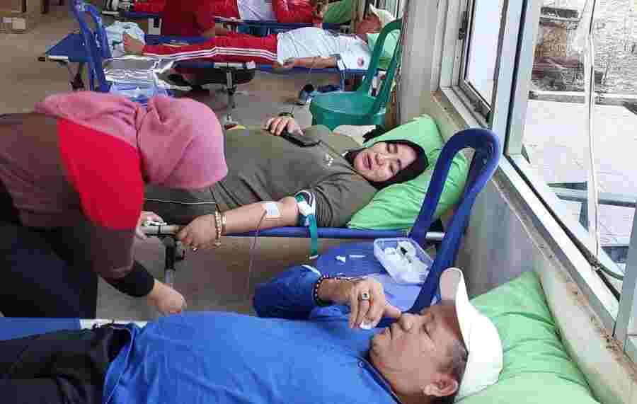 PTPN I Regional 7 Betung Komplek Senam dan Donor Darah Bersama PTPN I Regional 7 Betung Komplek Senam dan Donor Darah Bersama