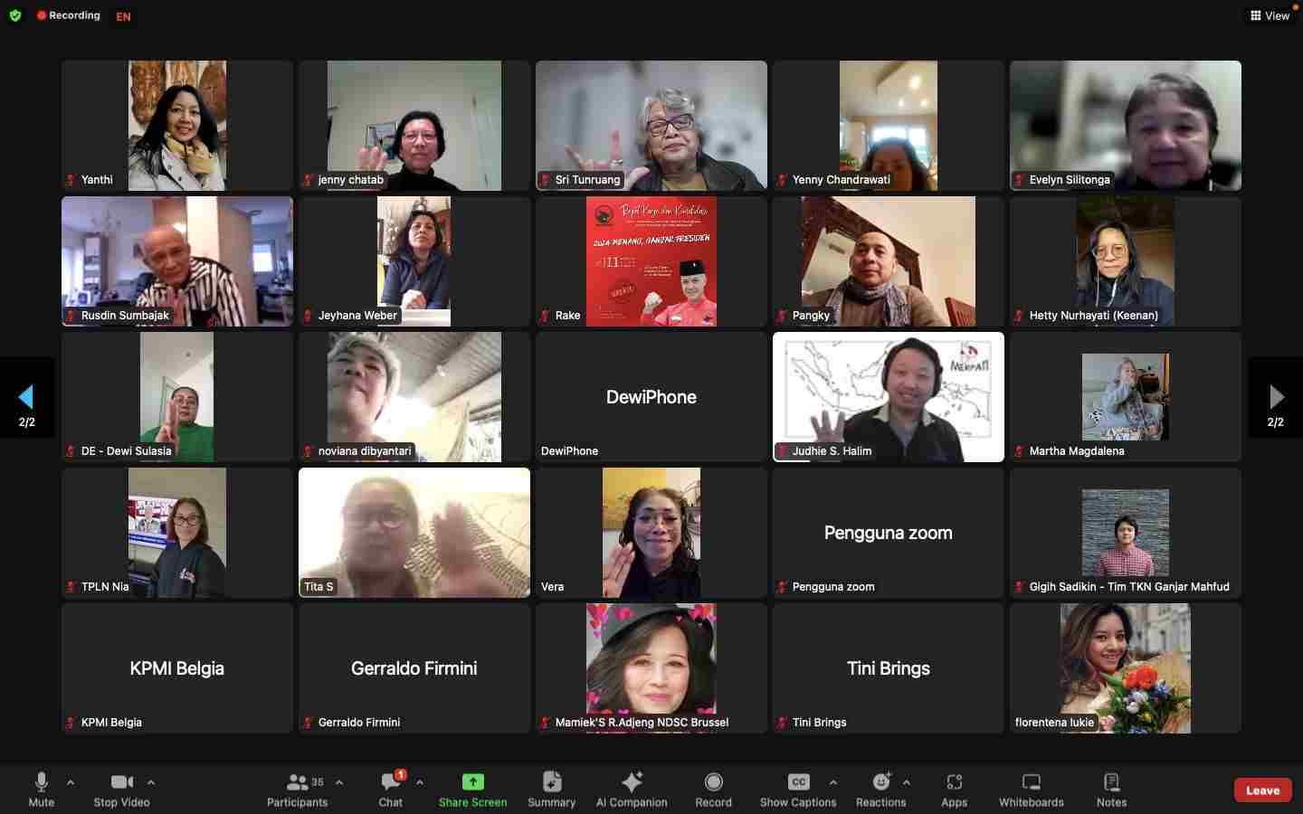 Tim8Eropa Gelar Zoom Meeting Tentang Hasil Survey yang Membingungkan Tim8Eropa Gelar Zoom Meeting Tentang Hasil Survey yang Membingungkan