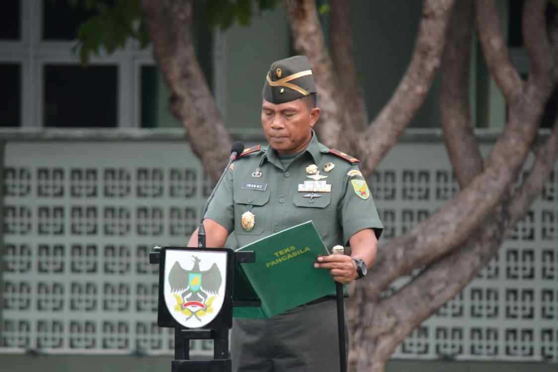 Danrem Sampaikan Penekanan Panglima TNI Untuk Berpegang Teguh Pedoman Netralitas TNI Danrem Sampaikan Penekanan Panglima TNI Untuk Berpegang Teguh Pedoman Netralitas TNI