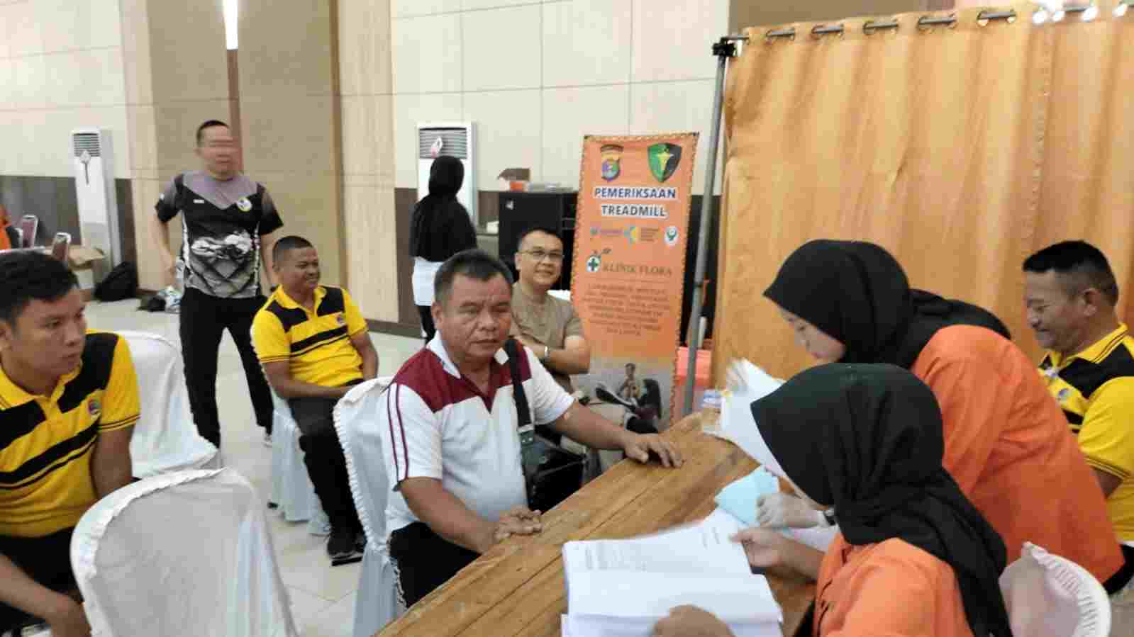 Cek Kesehatan, Polda Lampung Laksanakan Rikkes Berkala Cek Kesehatan, Polda Lampung Laksanakan Rikkes Berkala