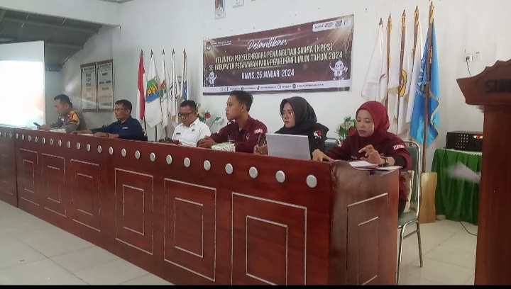 Ketua PPS Sungai Langka Lantik 126 Anggota KPPS, Jelang Pilkada 2024 Ketua PPS Sungai Langka Lantik 126 Anggota KPPS, Jelang Pilkada 2024