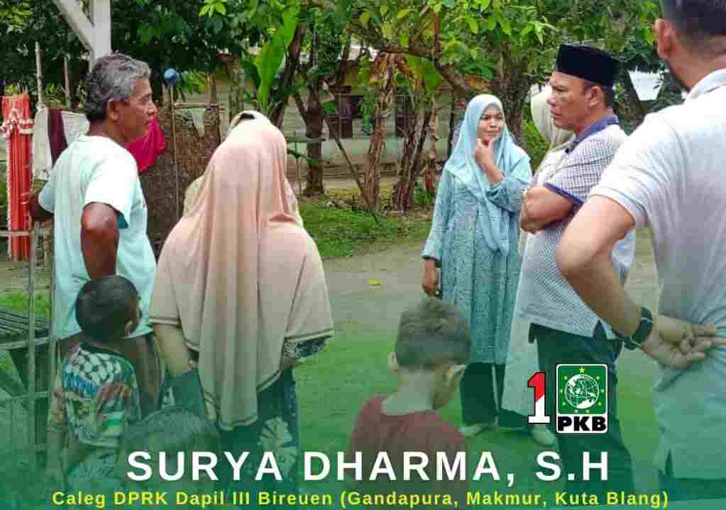 Caleg DPRK Bireuen, Surya Dharma: Rakyat Dambakan Perubahan dan Perbaikan Caleg DPRK Bireuen, Surya Dharma: Rakyat Dambakan Perubahan dan Perbaikan