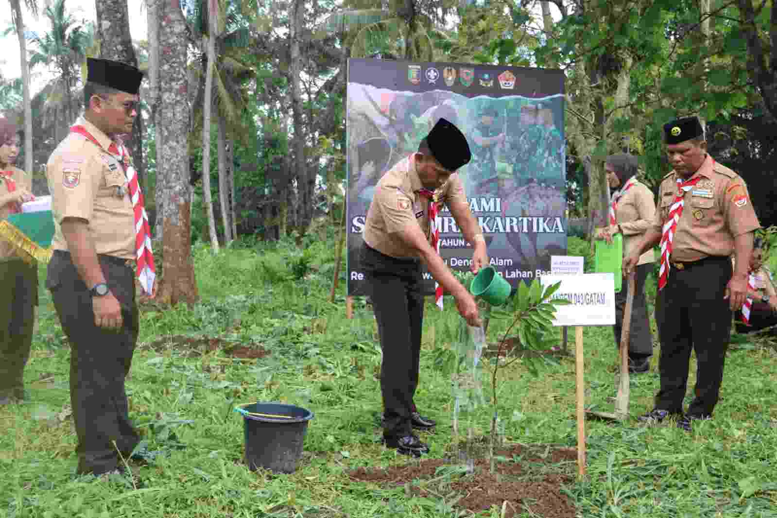 Persami Saka Wira Kartika Tahun 2024, Hijaukan Bumi Ruwa Jurai Persami Saka Wira Kartika Tahun 2024, Hijaukan Bumi Ruwa Jurai