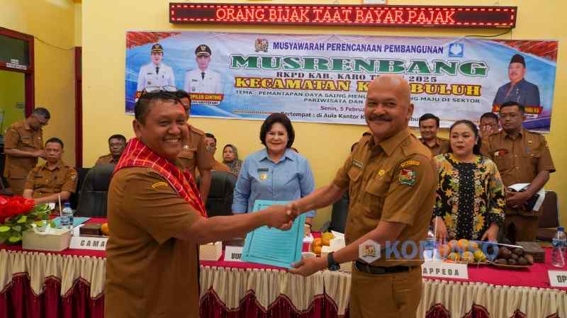 Hadiri Musrenbang Kecamatan Kutabuluh, Bupati Sampaikan Program Prioritas Hadiri Musrenbang Kecamatan Kutabuluh, Bupati Sampaikan Program Prioritas