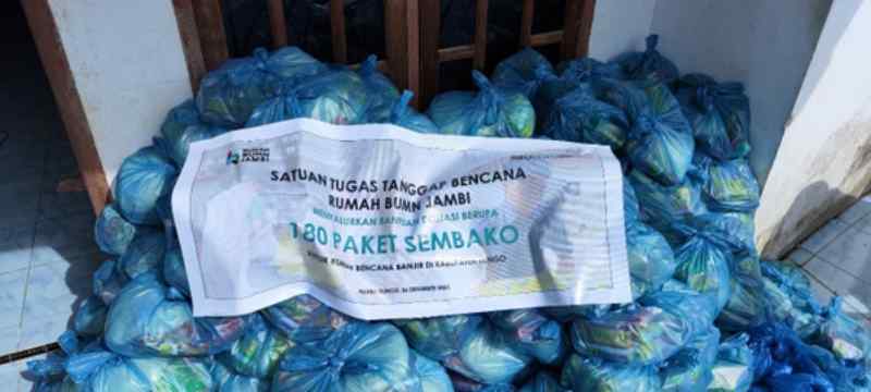 Bungo di Rendam Banjir, PTPN IV Regional 4 Turun Bungo di Rendam Banjir, PTPN IV Regional 4 Turun