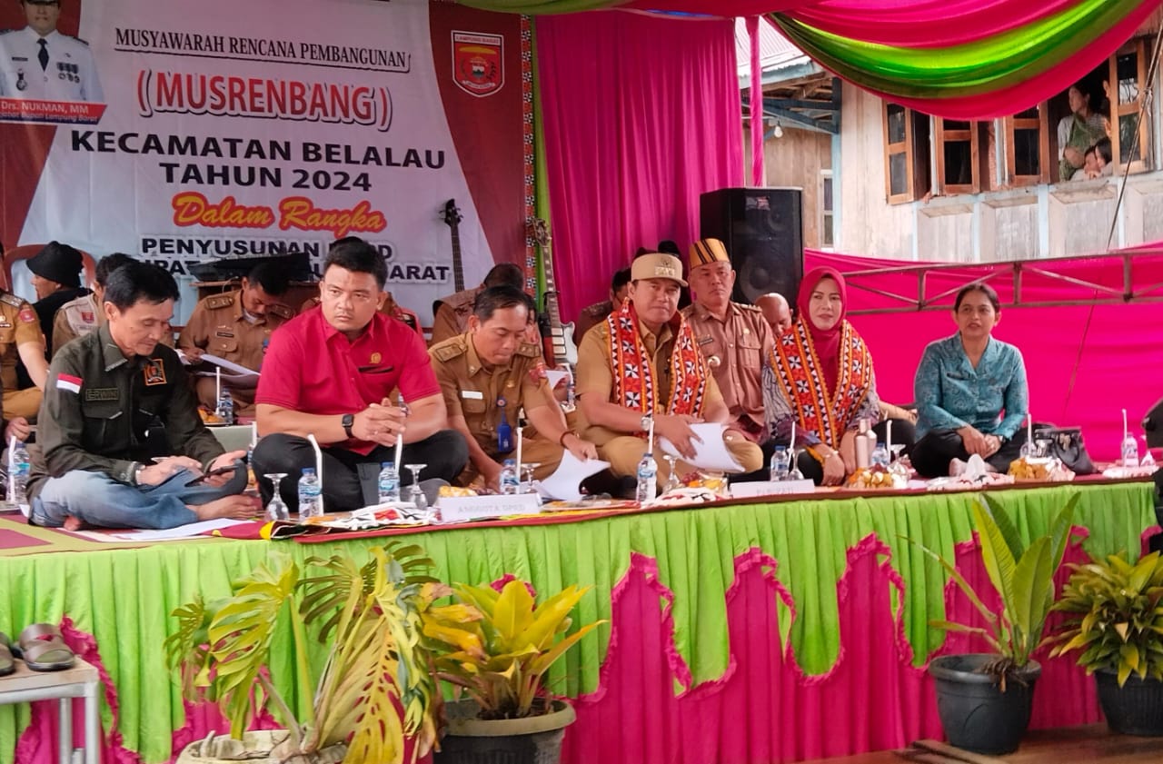 Pj. Bupati Lambar Hadiri Musrenbang di Kecamatan Belalau Pj. Bupati Lambar Hadiri Musrenbang di Kecamatan Belalau