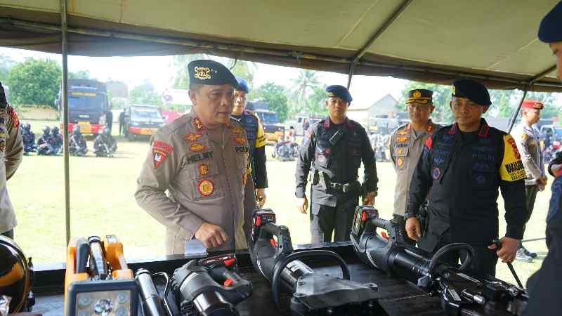 Masuk Musim Penghujan, Kapolda Lampung Wanti-wanti Personel Gerak Cepat Masuk Musim Penghujan, Kapolda Lampung Wanti-wanti Personel Gerak Cepat