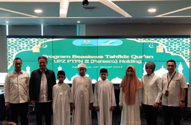 Warid dan Naufal, Duta N1R7 Beasiswa Tahfidz PTPN III (Persero) Warid dan Naufal, Duta N1R7 Beasiswa Tahfidz PTPN III (Persero)