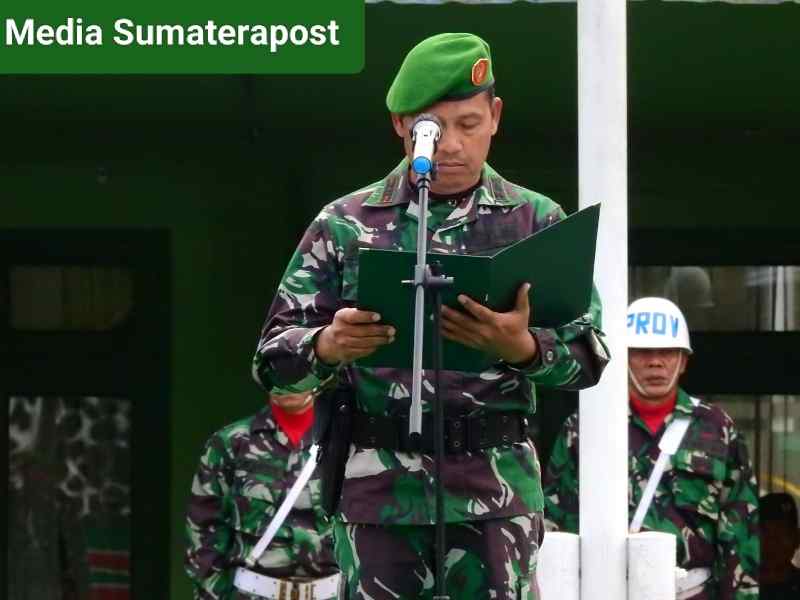 Kapten Inf.Sri Indarjo Bertindak Inspektur Upacara di Modim 0117 Aceh Tamiang Kapten Inf.Sri Indarjo Bertindak Inspektur Upacara di Modim 0117 Aceh Tamiang