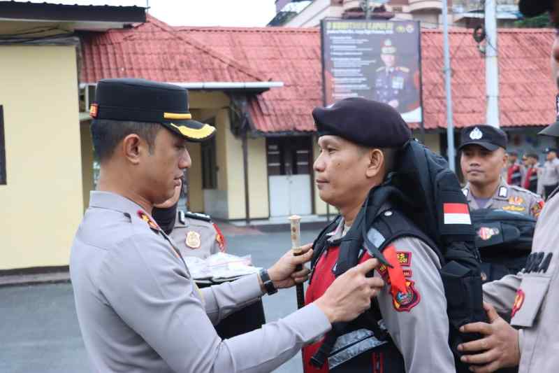 AKBP Andreas Luhut: Polri Siap Amankan Tahap Pungut Suara Pemilu 2024 di Tebing Tinggi AKBP Andreas Luhut: Polri Siap Amankan Tahap Pungut Suara Pemilu 2024 di Tebing Tinggi