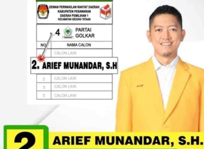 Caleg dari Partai Golkar ini Dipastikan Melenggang di Parlemen DPRD Pesawaran Caleg dari Partai Golkar ini Dipastikan Melenggang di Parlemen DPRD Pesawaran