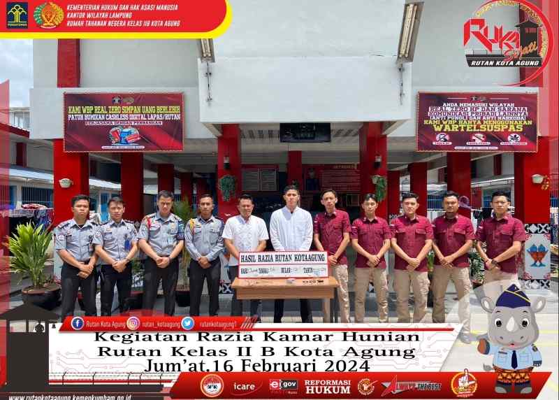 Pastikan Aman, Ka KPR Laksanakan Razia Kamar Hunian Pastikan Aman, Ka KPR Laksanakan Razia Kamar Hunian