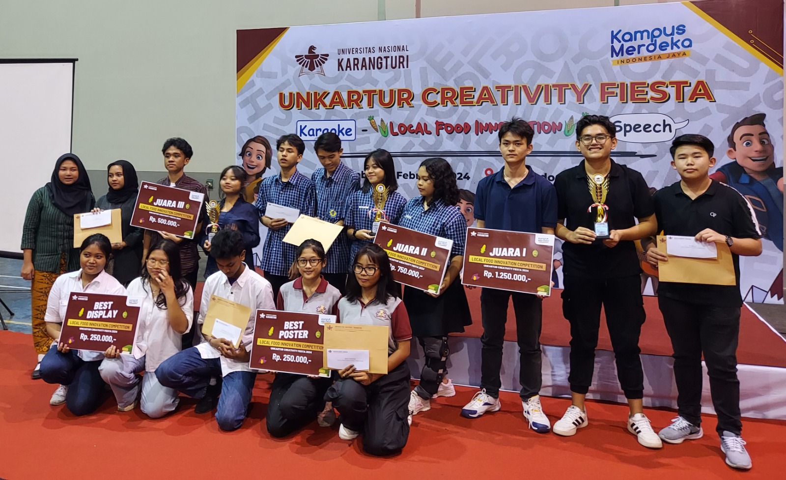 Lomba Food Inovation, Speech dan Karaoke Meriahkan Unkartur Creativity Fiesta Lomba Food Inovation, Speech dan Karaoke Meriahkan Unkartur Creativity Fiesta