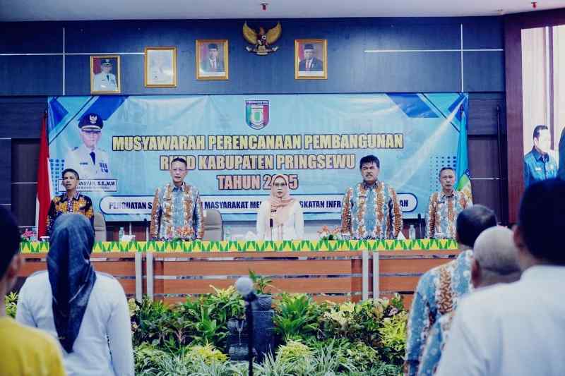 Pemda Pringsewu Gelar Musrenbang RKPD Kabupaten 2025 Pemda Pringsewu Gelar Musrenbang RKPD Kabupaten 2025