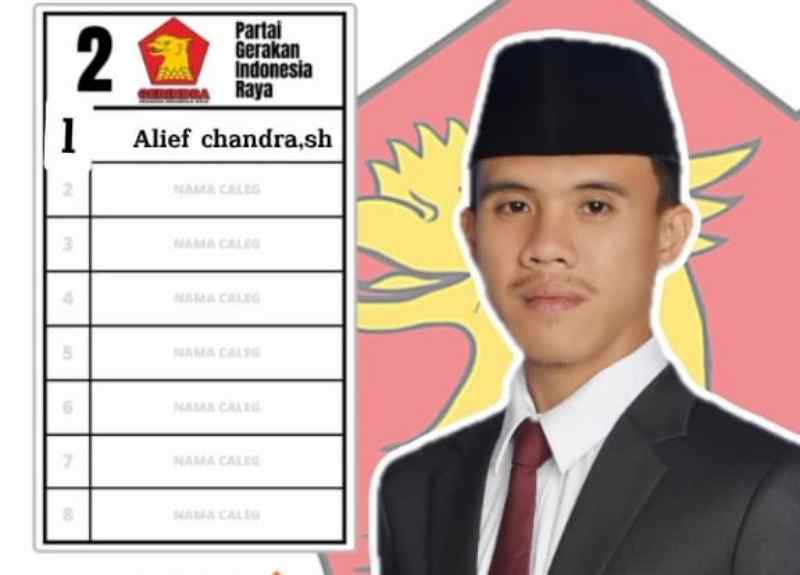 Alief Candra Politisi Muda Menang Menuju Kursi DPRD Kabupaten Tanggamus Alief Candra Politisi Muda Menang Menuju Kursi DPRD Kabupaten Tanggamus