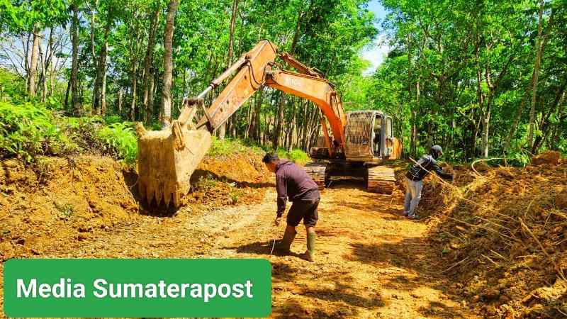 Menggunakan Alat Berat, TMMD Reg. ke-119 Kodim 0117/Aceh Tamiang Terus Dipacu Menggunakan Alat Berat, TMMD Reg. ke-119 Kodim 0117/Aceh Tamiang Terus Dipacu