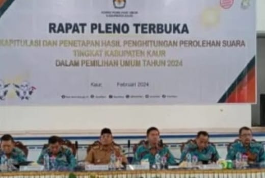 Pleno Rekapitulasi Kabupaten Digelar Ketua KPU Kaur Ucapkan Terimakasih Pleno Rekapitulasi Kabupaten Digelar Ketua KPU Kaur Ucapkan Terimakasih