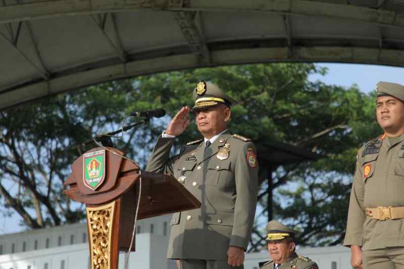 Bupati Asahan Pimpin Upacara HUT SATPOL PP ke-74 Bupati Asahan Pimpin Upacara HUT SATPOL PP ke-74