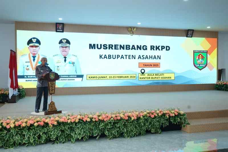 Bupati Asahan Buka Musrenbang RKPD Kabupaten Asahan Tahun 2025 Bupati Asahan Buka Musrenbang RKPD Kabupaten Asahan Tahun 2025