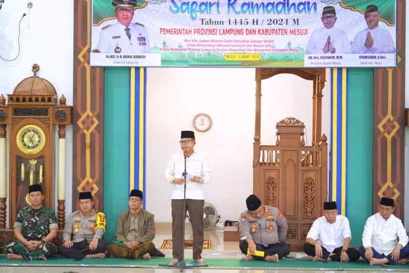Forkopimda Provinsi Lampung dan Mesuji Menggelar Safari Ramadhan Forkopimda Provinsi Lampung dan Mesuji Menggelar Safari Ramadhan