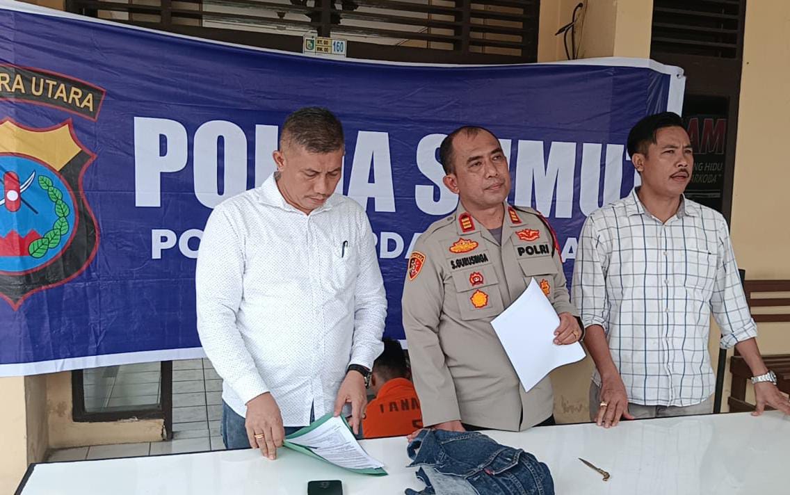 Polres Sergai Tangkap Terduga Tersangka Pembacokan di Perbaungan, Satu Orang Buron Polres Sergai Tangkap Terduga Tersangka Pembacokan di Perbaungan, Satu Orang Buron