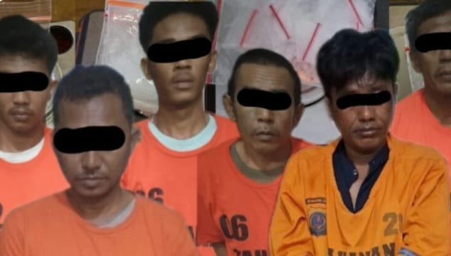 Kurun Waktu 1×24 Jam Polres Simalungun Amankan 6 Tersangka Kasus Narkoba dengan 17,69 Gram Sabu Kurun Waktu 1×24 Jam Polres Simalungun Amankan 6 Tersangka Kasus Narkoba dengan 17,69 Gram Sabu