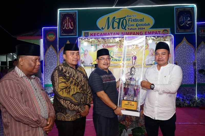 Penutupan MTQ Dan Festival Seni Qasidah Ke 55 Kecamatan Simpang Empat Penutupan MTQ Dan Festival Seni Qasidah Ke 55 Kecamatan Simpang Empat