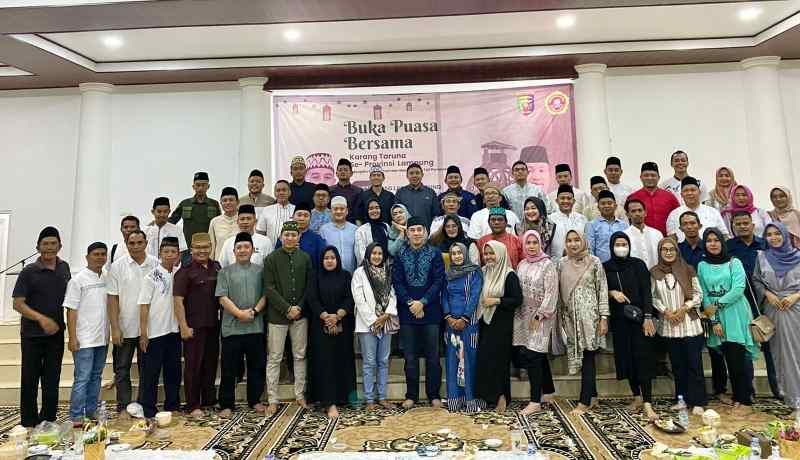 Pererat Silaturahmi, Karang Taruna Lampung Buka Puasa Bersama dan Bakti Sosial Pererat Silaturahmi, Karang Taruna Lampung Buka Puasa Bersama dan Bakti Sosial