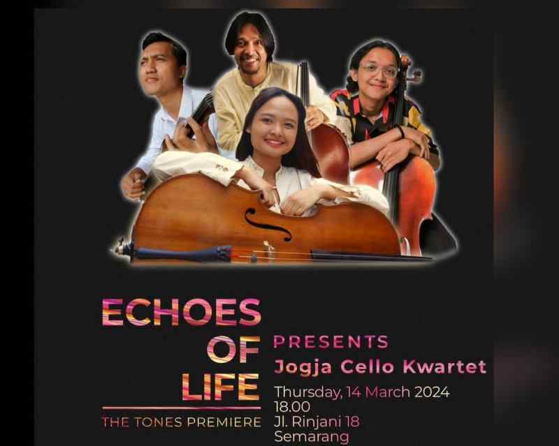 Maxi Brain Acadeny Gelar Seri Konser Echoes if Life Perdana Tampilkan Jogja Cello Kwartet Maxi Brain Acadeny Gelar Seri Konser Echoes if Life Perdana Tampilkan Jogja Cello Kwartet