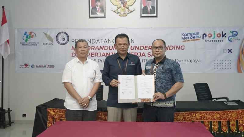 Jalin MoU dan PKS dengan BPS Provinsi Lampung, IIB Darmajaya akan Ada Pojok Statistik Jalin MoU dan PKS dengan BPS Provinsi Lampung, IIB Darmajaya akan Ada Pojok Statistik