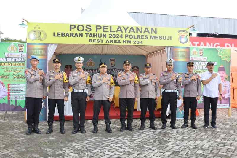 Kapolres Mesuji Cek Kesiapan Jalur Mudik dan Pos Pelayanan Lebaran 2024 Kapolres Mesuji Cek Kesiapan Jalur Mudik dan Pos Pelayanan Lebaran 2024