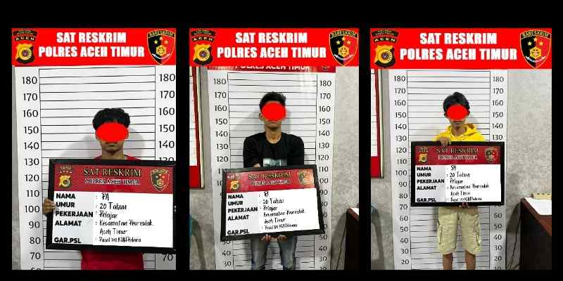 Kasat Reskrim Polres Aceh Timur Amankan Tiga Pelaku Pengeroyokan Pemuda di Pantai Leuge Kasat Reskrim Polres Aceh Timur Amankan Tiga Pelaku Pengeroyokan Pemuda di Pantai Leuge