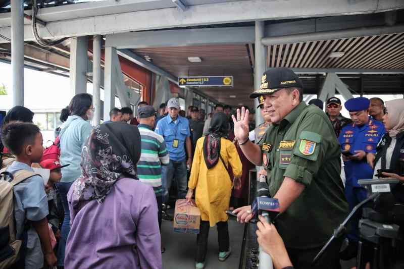 Gubernur Arinal Ikuti Rakor Arus Balik di Pelabuhan Bakauheni, Kondisi Pasca H+3 Lebaran Tetap Kondusif Gubernur Arinal Ikuti Rakor Arus Balik di Pelabuhan Bakauheni, Kondisi Pasca H+3 Lebaran Tetap Kondusif