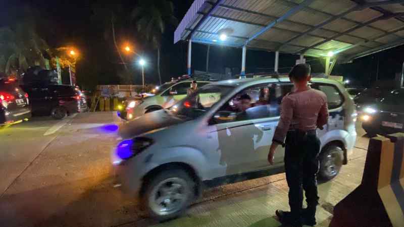 Puncak Arus Balik Pelabuhan Bakauheni Ramai, Kapolda: Lalu Lintas Mengalir Puncak Arus Balik Pelabuhan Bakauheni Ramai, Kapolda: Lalu Lintas Mengalir