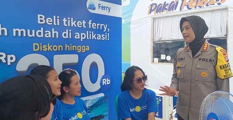 Antisipasi Kemacetan Arus Balik, Rest Area KM 20 Siapkan 8 Pembelian Tiket Kapal Antisipasi Kemacetan Arus Balik, Rest Area KM 20 Siapkan 8 Pembelian Tiket Kapal