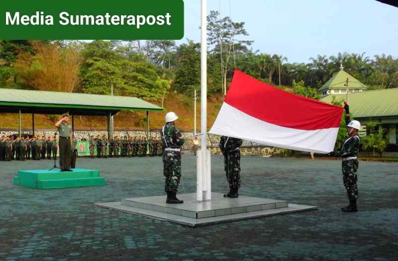Kapten Inf Sri Indarjo Komandan Upacara Tujuh Belasan di Kodim 0117 Aceh Tamiang Kapten Inf Sri Indarjo Komandan Upacara Tujuh Belasan di Kodim 0117 Aceh Tamiang