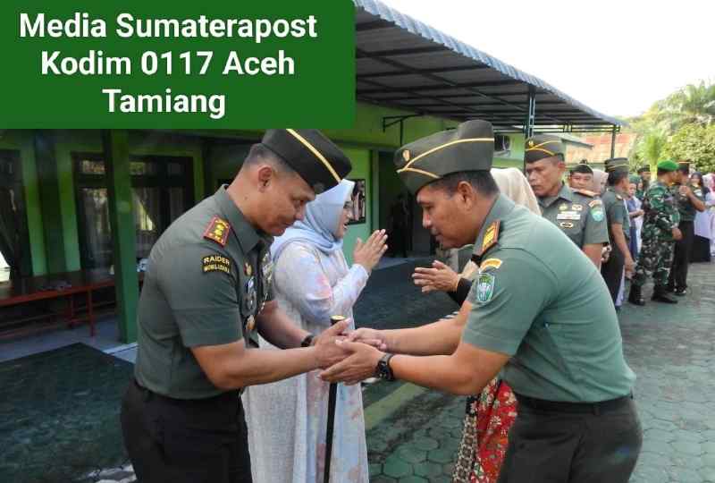 Kodim 0117/Aceh Tamiang Gelar Acara Halal Bihalal Bersama Seluruh Personil Kodim 0117/Aceh Tamiang Gelar Acara Halal Bihalal Bersama Seluruh Personil