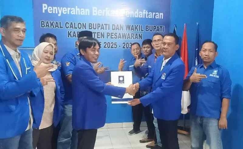DPD PAN Pesawaran Buka Penjaringan Pilkada 2024, Paisaludin Paling Awal Mendaftarm DPD PAN Pesawaran Buka Penjaringan Pilkada 2024, Paisaludin Paling Awal Mendaftarm