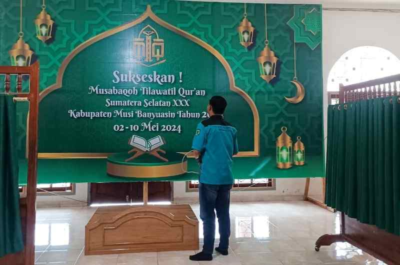 Dukung MTQ ke-30 Sumsel, Dinkomifo Muba Siapkan Fasilitas Internet Ditiap Venue Dukung MTQ ke-30 Sumsel, Dinkomifo Muba Siapkan Fasilitas Internet Ditiap Venue