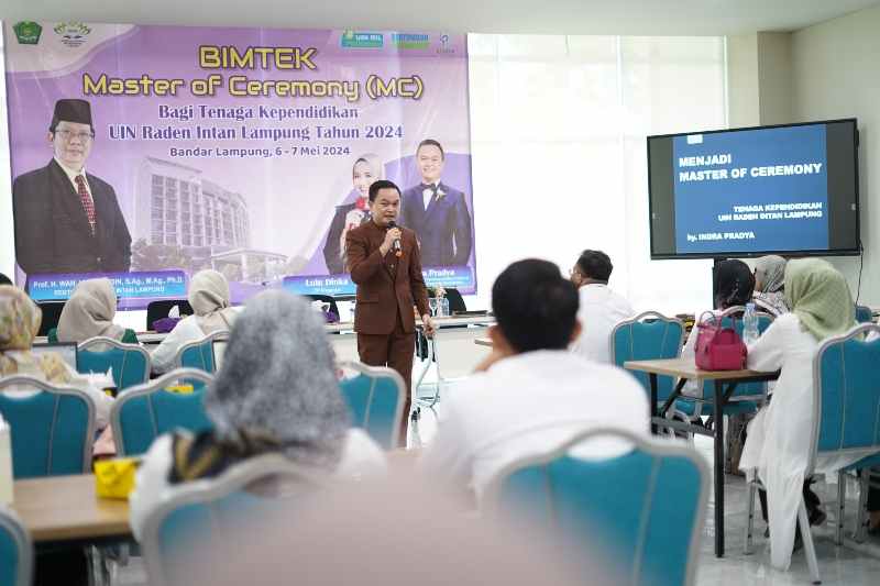 Lahirkan Pemandu Acara Andal, UIN RIL Gelar Bimtek MC Lahirkan Pemandu Acara Andal, UIN RIL Gelar Bimtek MC