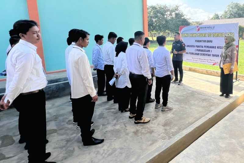 Bawaslu Mesuji Melakukan Tes Tertulis Terhadap Calon Anggota Panwaslu Kecamatan Bawaslu Mesuji Melakukan Tes Tertulis Terhadap Calon Anggota Panwaslu Kecamatan