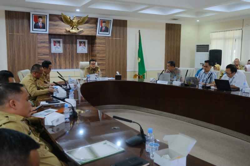 Pemkab Muba Rakor Bersama BRIN, Bahas Kajian Tuntaskan Kemiskinan Ekstrem di Muba Pemkab Muba Rakor Bersama BRIN, Bahas Kajian Tuntaskan Kemiskinan Ekstrem di Muba