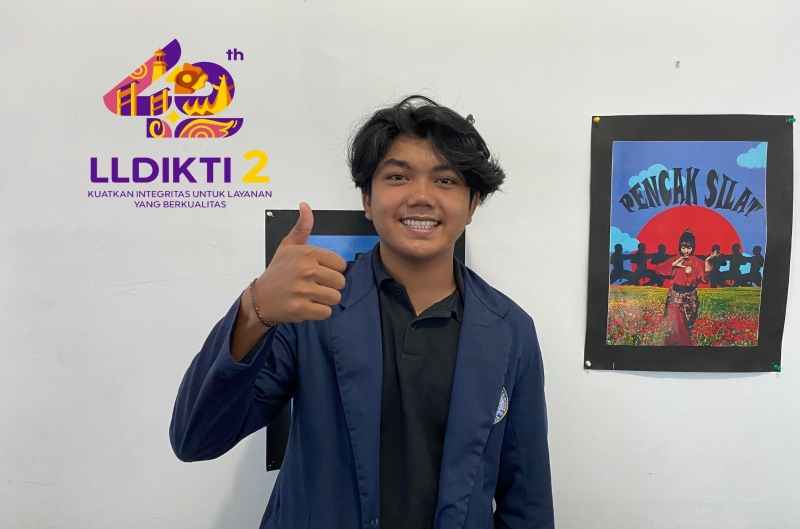 Logo HUT ke 42 LLDikti Wilayah II ini Buah Karya Mahasiswa Prodi DKV Darmajaya Logo HUT ke 42 LLDikti Wilayah II ini Buah Karya Mahasiswa Prodi DKV Darmajaya