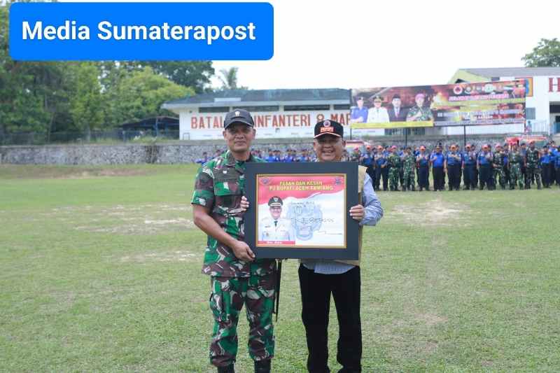 PJ Bupati Drs.Asra Tutup Diklat I Damkar di Bataliyon Infanteri Marinir 8 Harimau PJ Bupati Drs.Asra Tutup Diklat I Damkar di Bataliyon Infanteri Marinir 8 Harimau