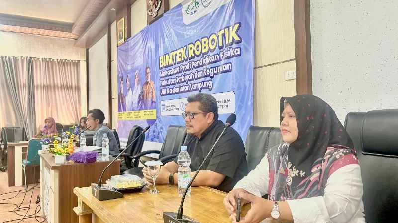 Tingkatkan Kemampuan Bidang Robotik, Prodi Pendidikan Fisika UIN RIL Gelar Bimtek Tingkatkan Kemampuan Bidang Robotik, Prodi Pendidikan Fisika UIN RIL Gelar Bimtek