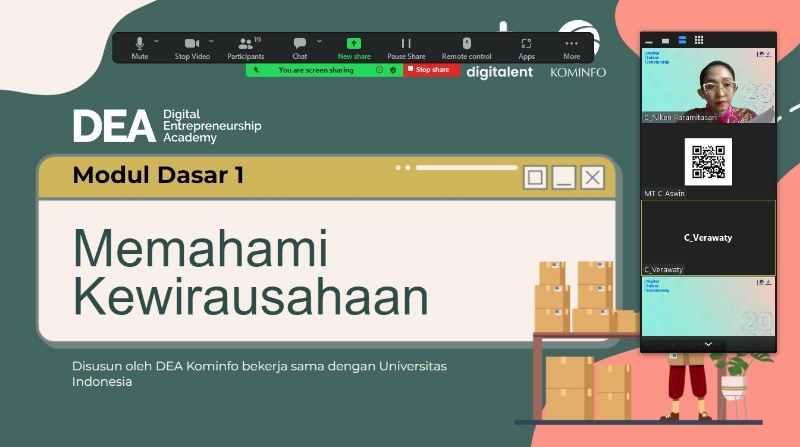 Dosen Jurusan Bisnis Digital ini Fasilitator Digital Entrepreneurship Nasional Dosen Jurusan Bisnis Digital ini Fasilitator Digital Entrepreneurship Nasional